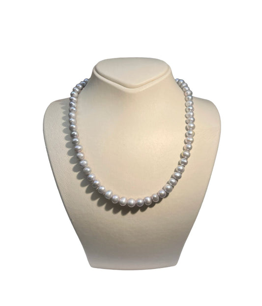 TEMPO PERLA GRAY PEARLS CHAIN