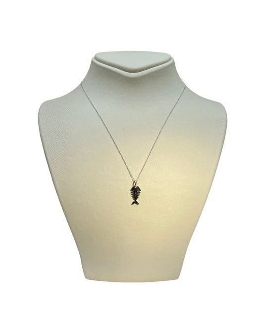 DONNA ORO FISH NECKLACE