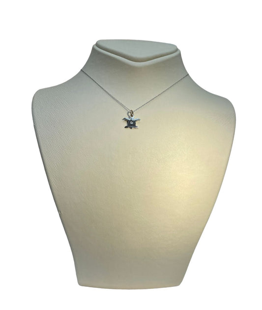 DONNA ORO DIAMOND TURTLE NECKLACE