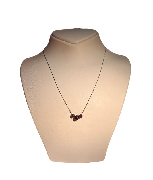 COLORI NATURALI RUBY NECKLACE